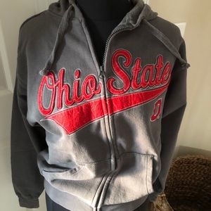 Vintage THE Ohio State gray hoodie sweatshirt